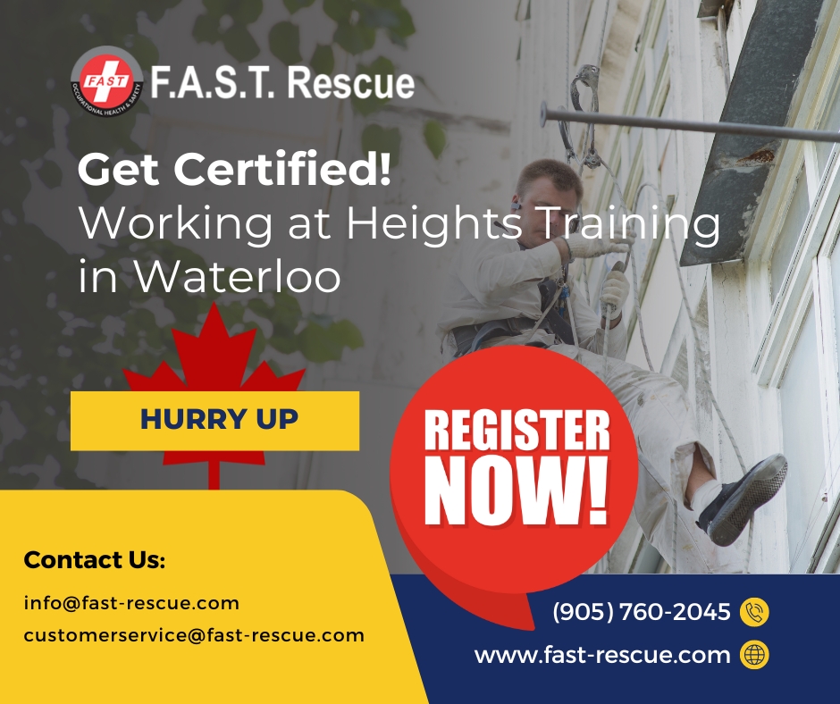 Working At Heights Training In Waterloo By Fast Rescue